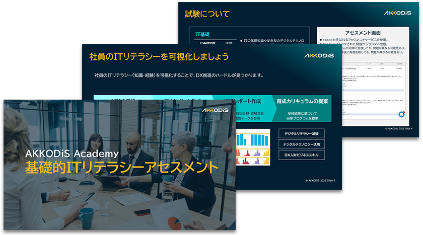 AKKODiS Academy 基礎的ITリテラシーアセスメント