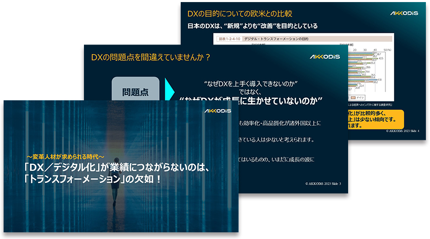 ～変革人材が求められる時代～ 　「DX／デジタル化」が業績につながらないのは、「トランスフォーメーション」の欠如！